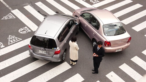 Fault in a car accident