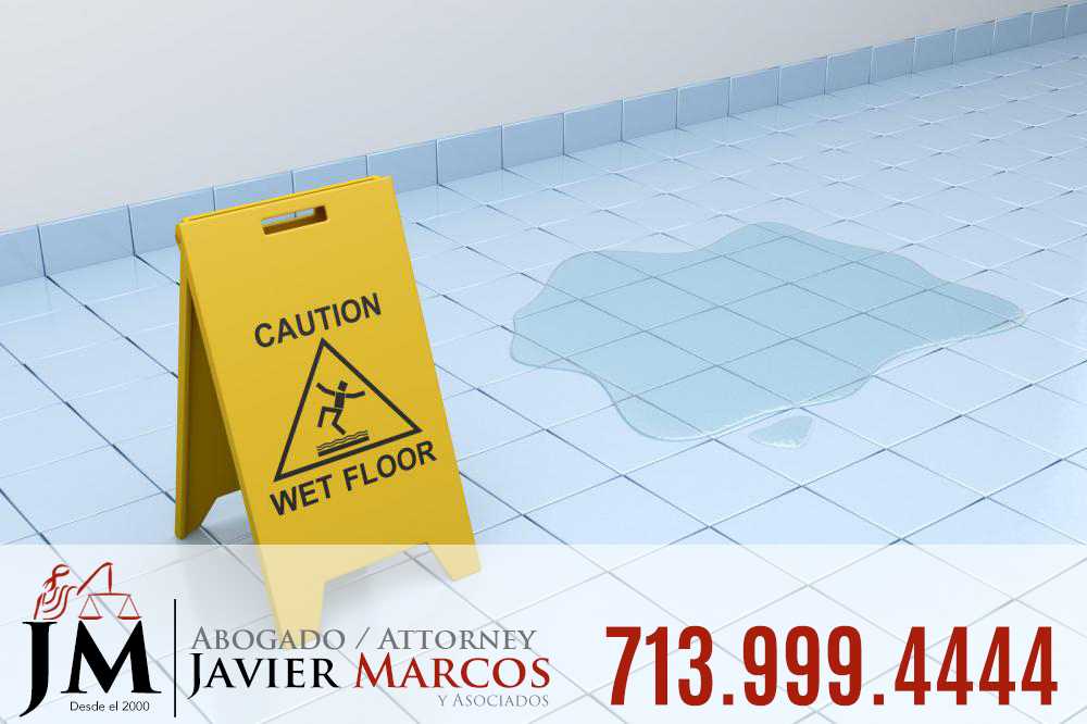 Slip and fall injury | Attorney Javier Marcos 713.999.4444