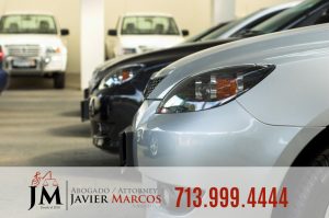 Parked car | Attorney Javier Marcos | 713.999.4444