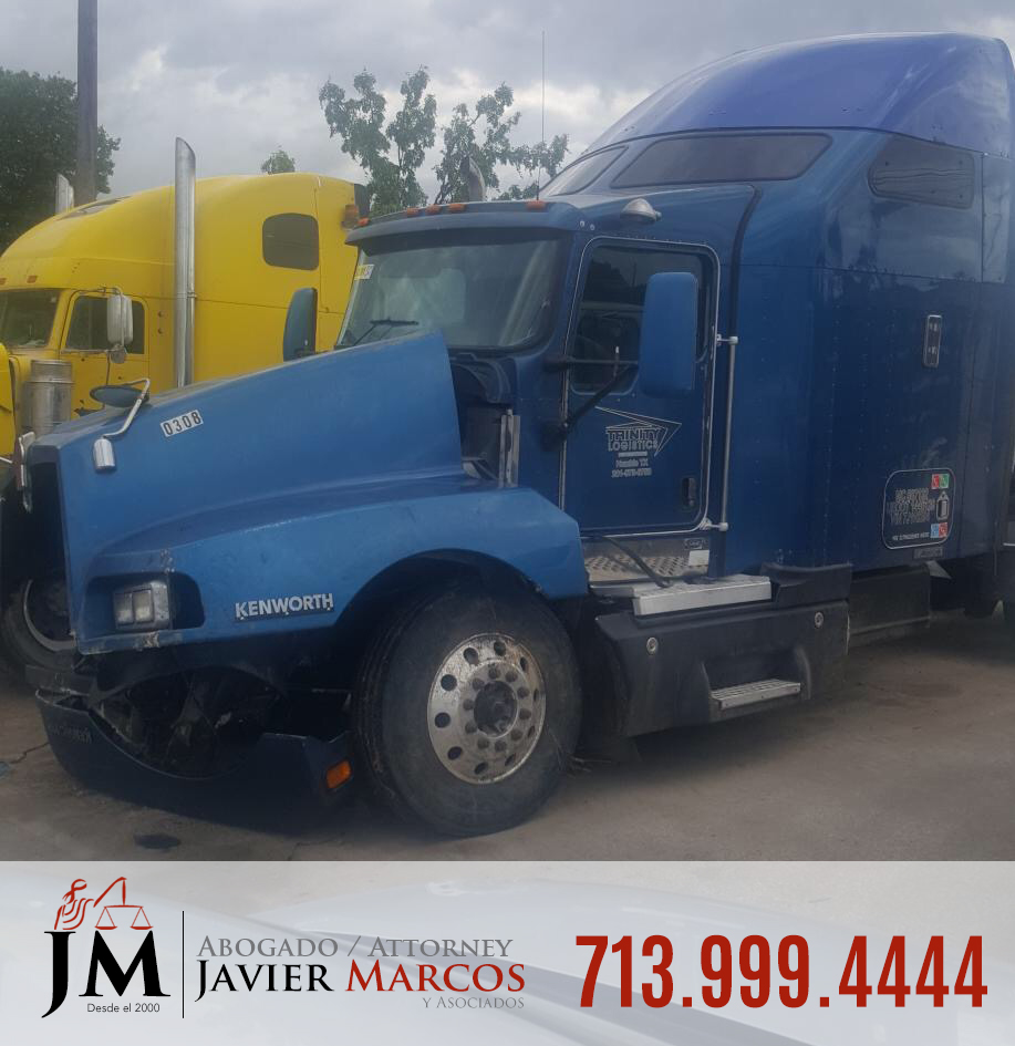 Truck accident | Attorney Javier Marcos | 713.999.4444