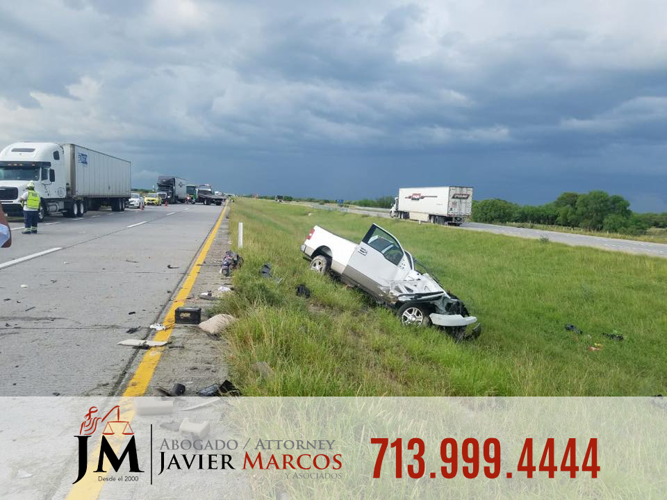 Driver escapes accident | Attorney Javier Marcos | 713.999.4444