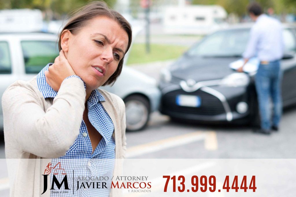 Pain after car accidents | Attorney Javier Marcos | 713.999.4444