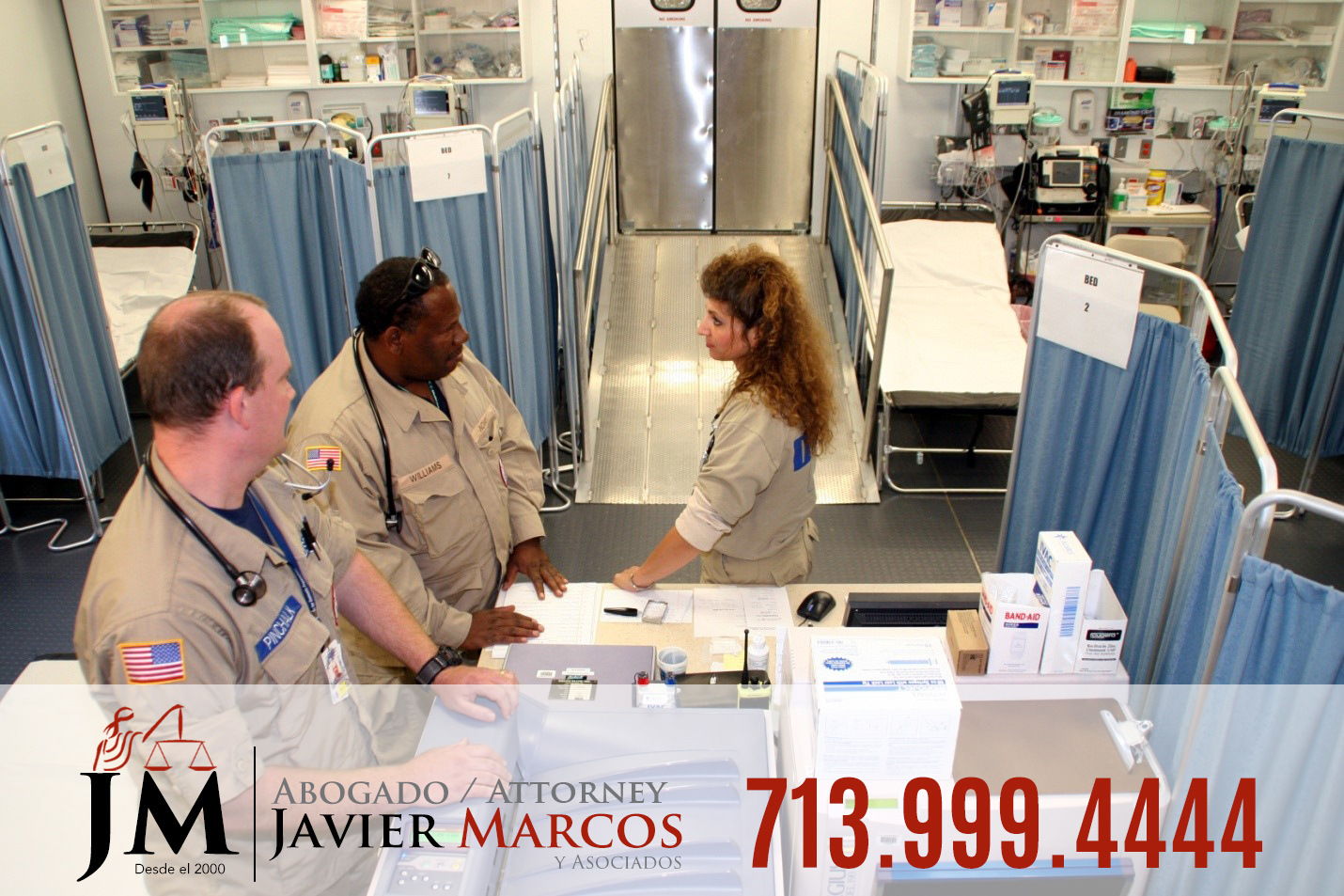 Doctor after an accident | Attorney Javier Marcos | 713.999.4444