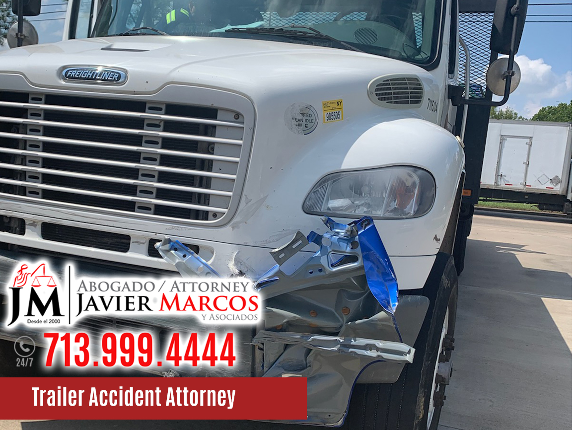 Trailer Accident Attorney | Attorney Javier Marcos | 713.999.4444 Car Accident Lawyer | Attorney Javier Marcos | 713.999.4444
