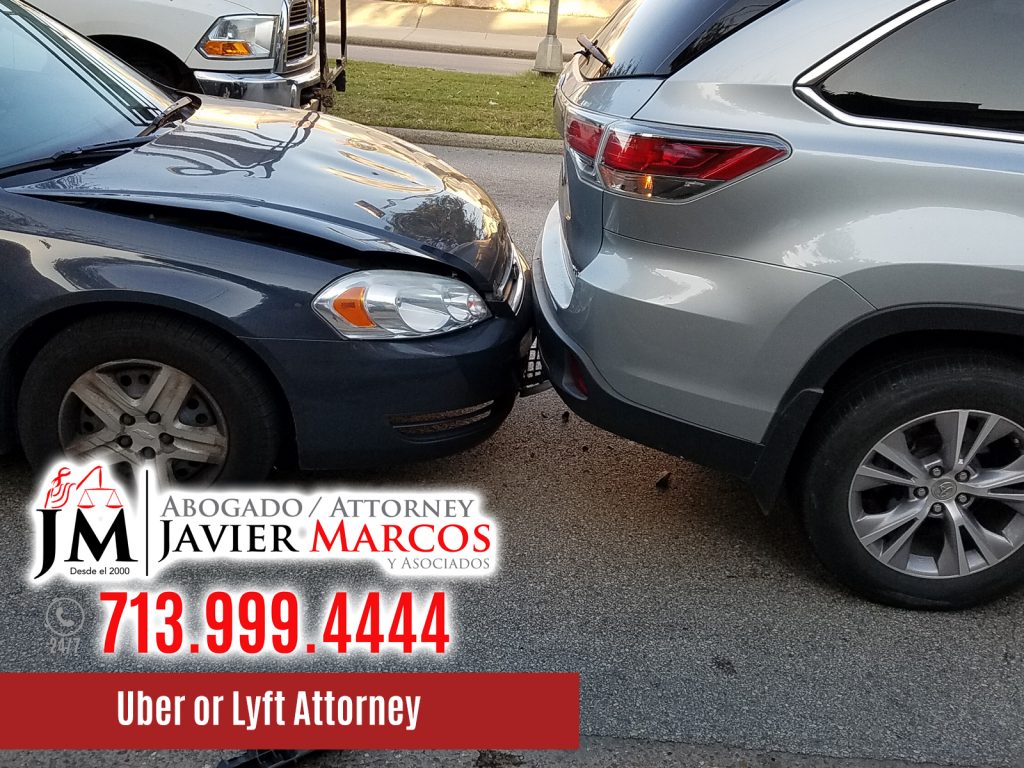 Uber or Lyft Accident Attorney | Attorney Javier Marcos | 713.999.4444