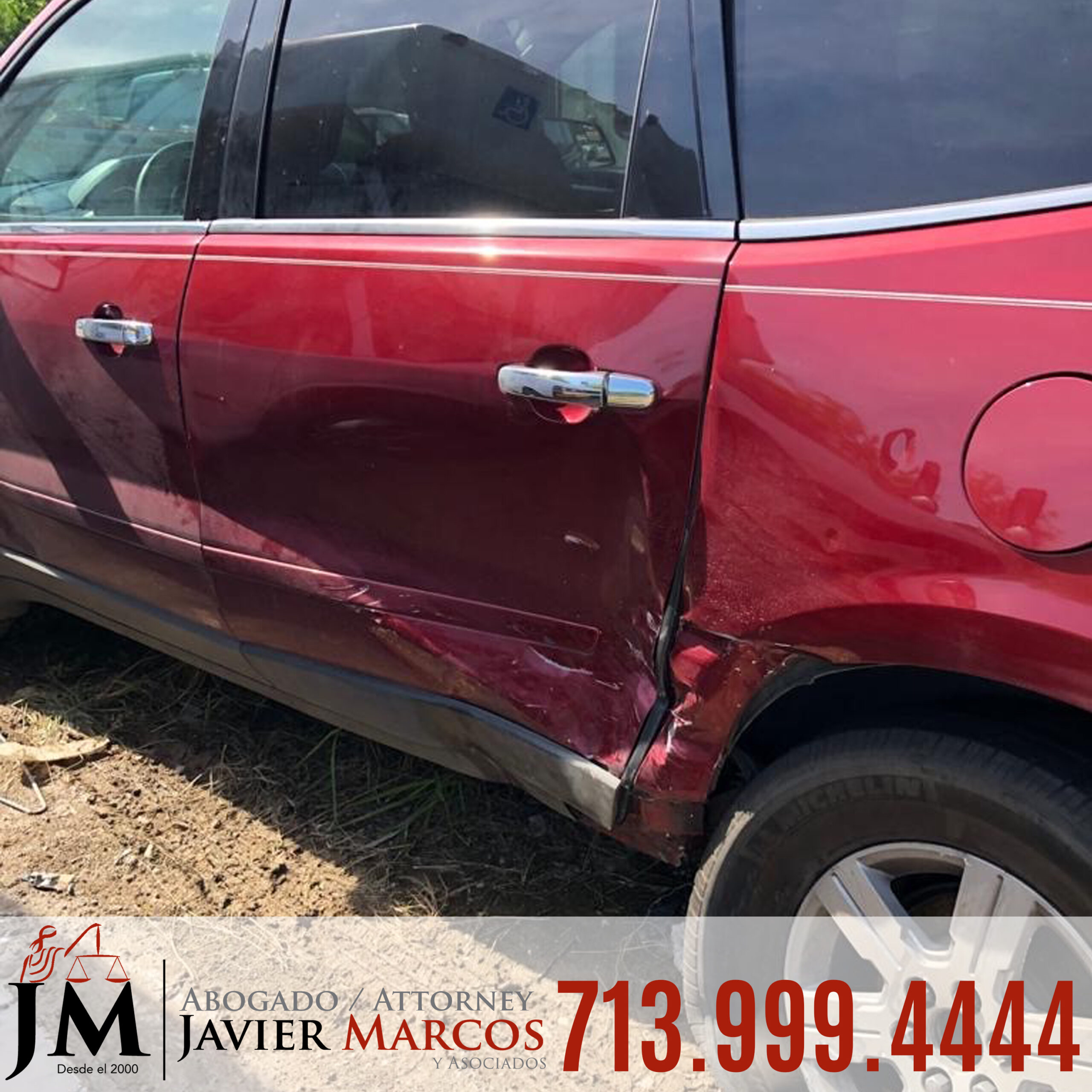 Uber accident lawyer | Attorney Javier Marcos | 713.999.4444