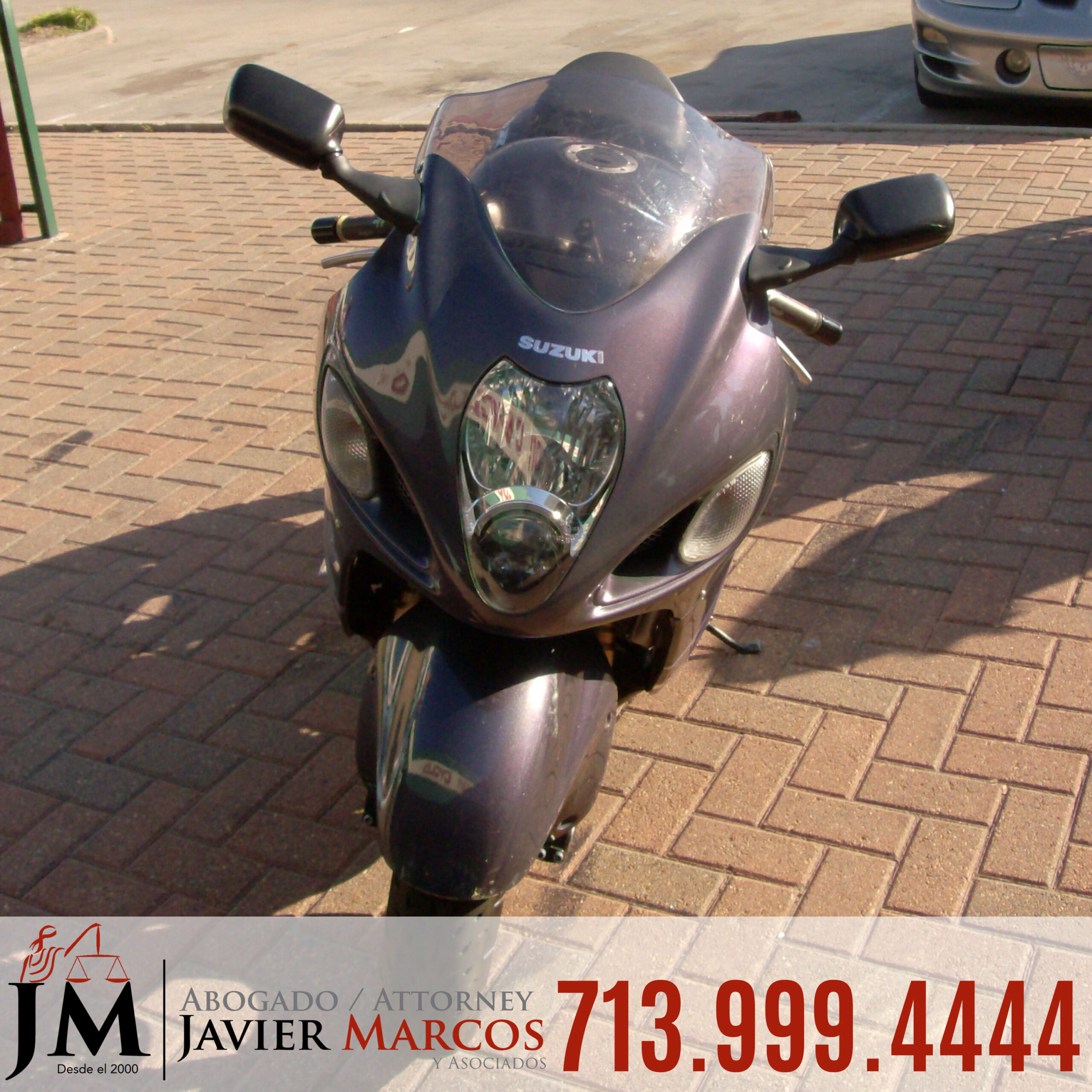 Motorcycle accident Lawyer | Attorney Javier Marcos | 713.999.4444