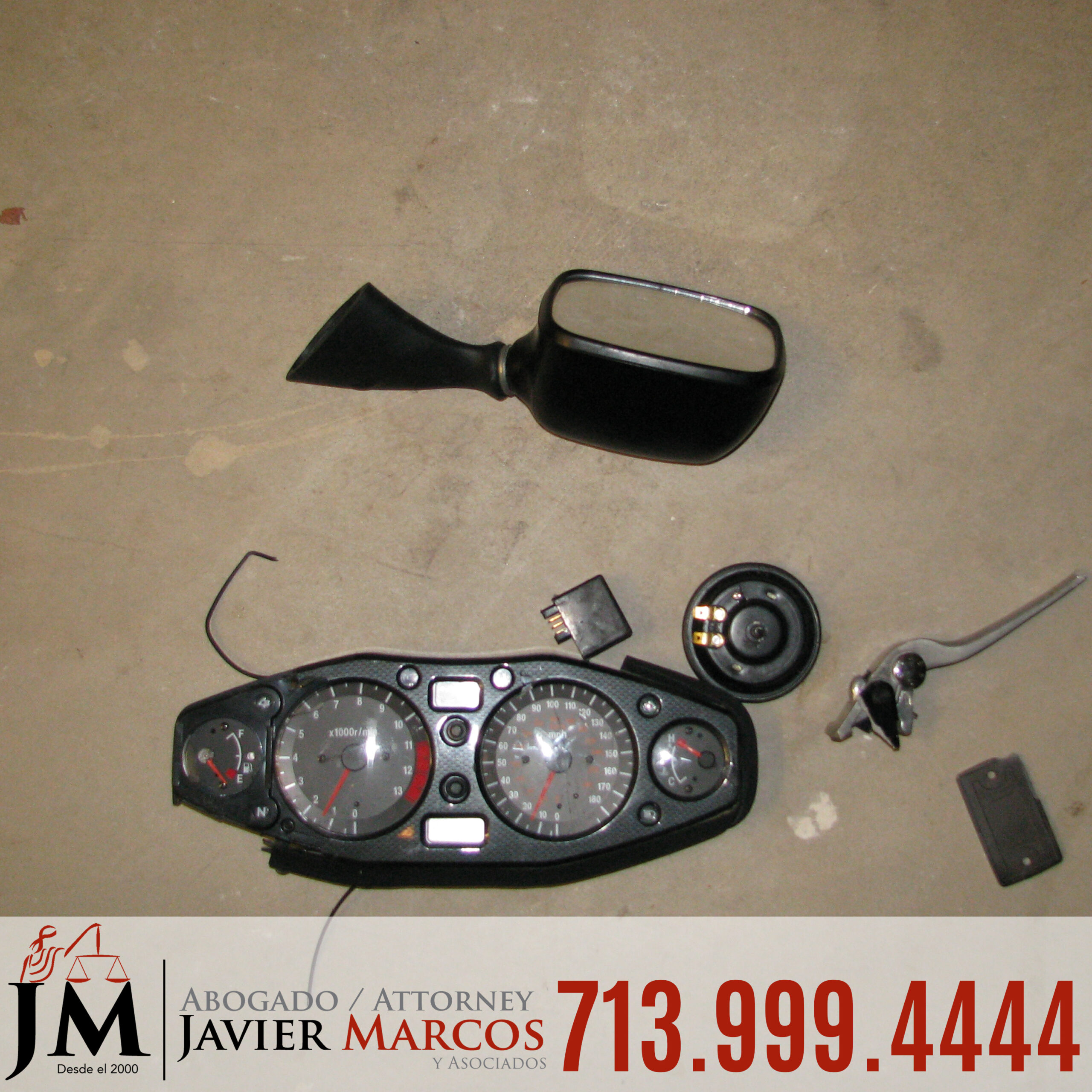 Riding a Motorcycle | Attorney Javier Marcos | 713.999.4444