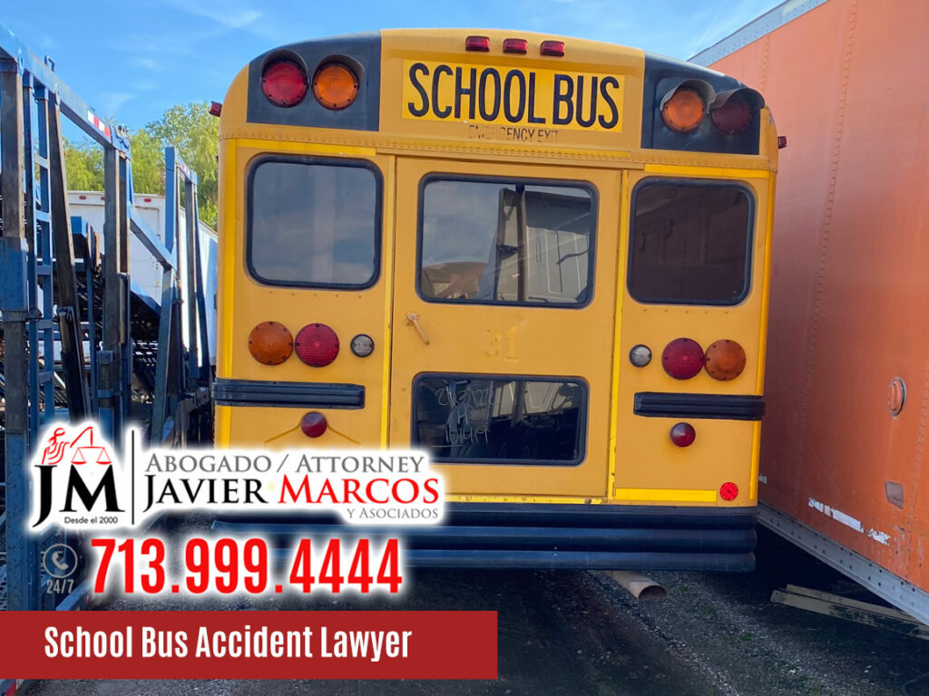 School Bus Accident Lawyer | Attorney Javier Marcos | 713.999.4444