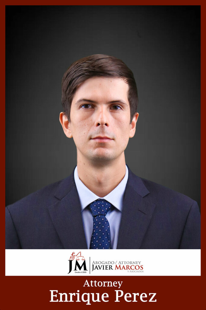 Enrique Perez | Attorney Javier Marcos
